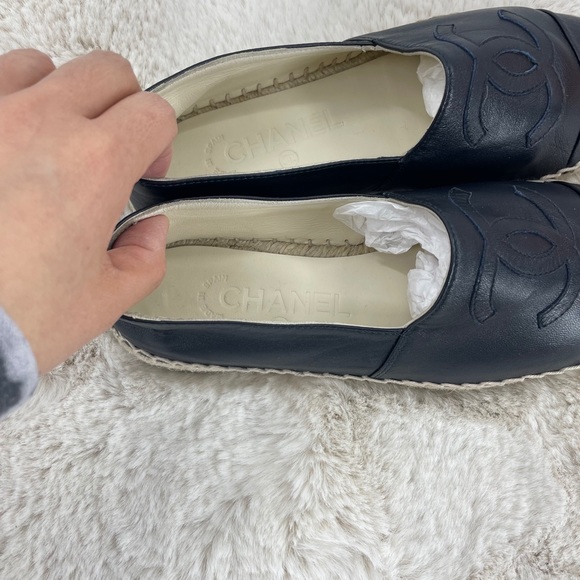 Chanel Lambskin CC Espadrilles shoes - Picture 5 of 6